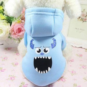 Blue Monster University Sweater Small Dog Clothes